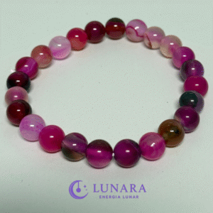 Pulseira Ágata Lilás